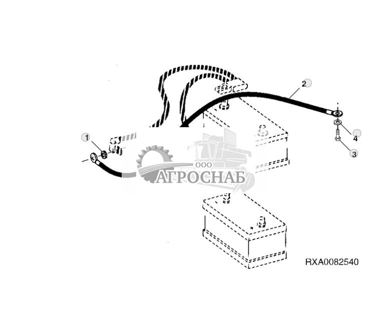 КАБЕЛЬ ЗАЗЕМЛЕНИЯ КАБИНЫ И ШАССИ - ST75122 434.jpg